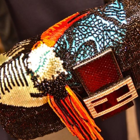 Limited Edition Fendi Baguette 15th Anniversary - Tucano/Gold Braided - Picture 3 of 11